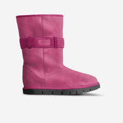 (Limited Edition) Pink Belted Mid-Calf Mouton