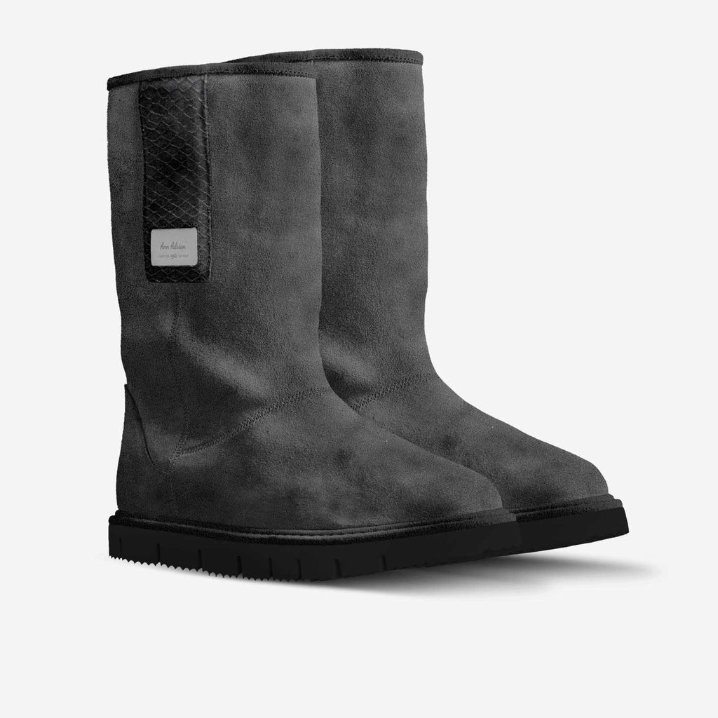 Belted Mid-Calf Boot